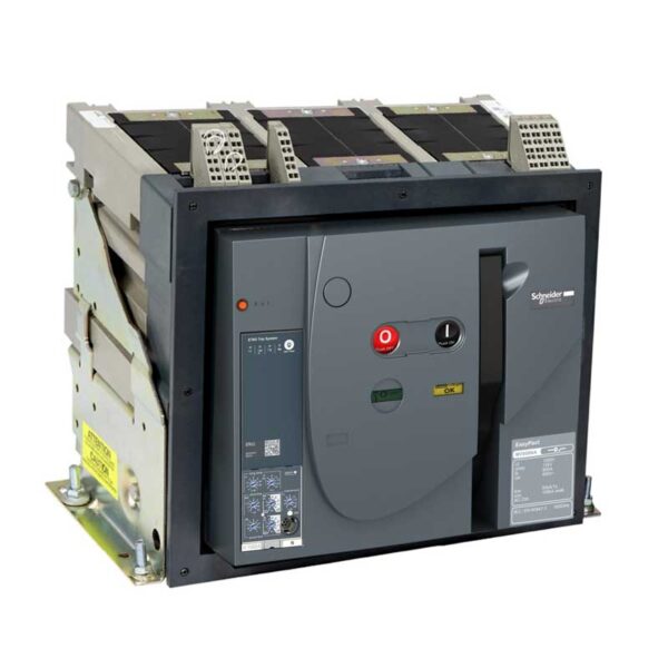 Schneider EasyPact MVS 800A 50kA 3 Poles AC Fixed Electrical Circuit Breaker ACB MVS08N3NF2L