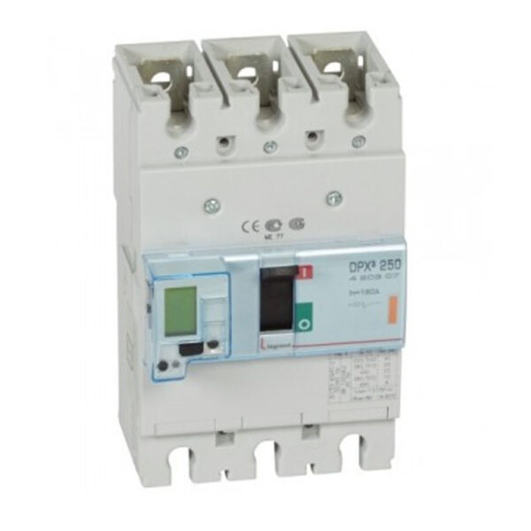 Legrand DPX3 250 MCCB 3 Poles Breaking Capacity Icu 25kA (400 V~) 200A 420307