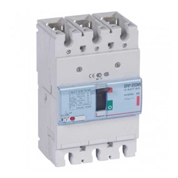 Legrand DPX3 250 Magnetic Only Motor Protection MCCB 3 Poles 250A 420721