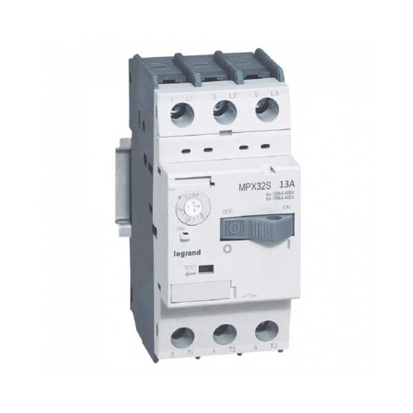 Legrand MPX3 32S Thermal Magnetic Motor Protection MPCB 3 Poles 13A 50kA 417311