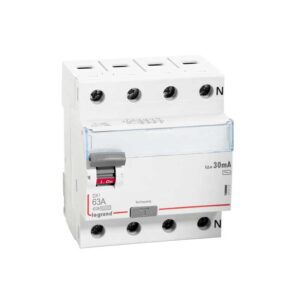 Legrand 411878 DX3 RCCB - 63A FP 30mA AC:415V