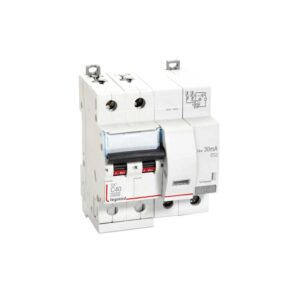 Legrand 411327 DX3 RCBO - 40A DP 30mA 10KA C~ AC:240/415V DX3 RCBO
