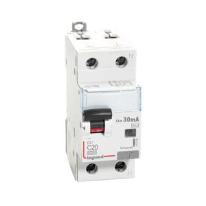 Legrand RCBO 411393 - 20A DP 30mA 6kA AC 240V AC TYPE DX3