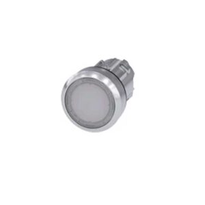 Siemens 3SU10510AB600AA0 Illuminated Pushbutton 22mm White