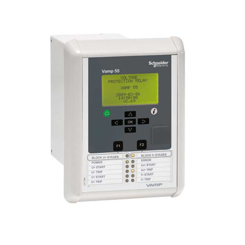 Schneider VAMP 55 PowerLogic Voltage Protection Relay