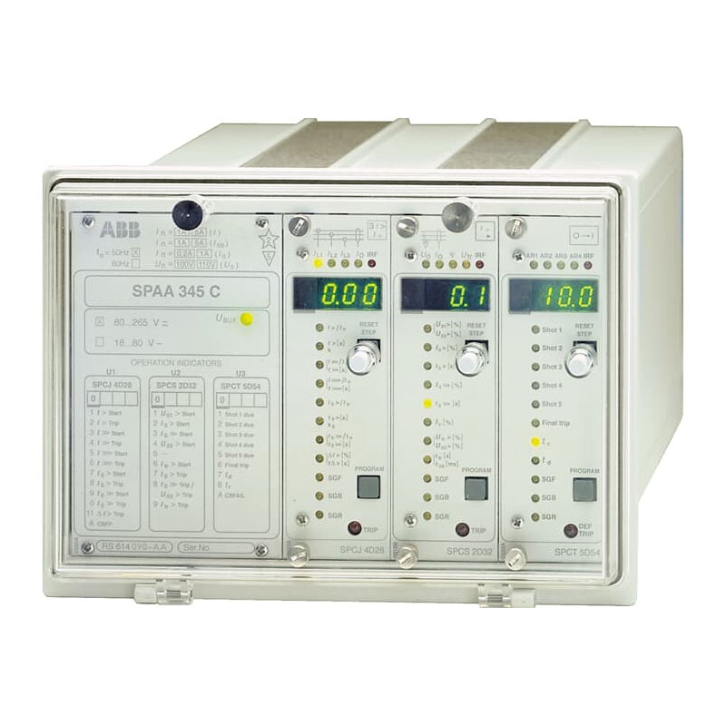ABB SPAA 345 C Feeder Protection Relay Supplier and Exporter in India